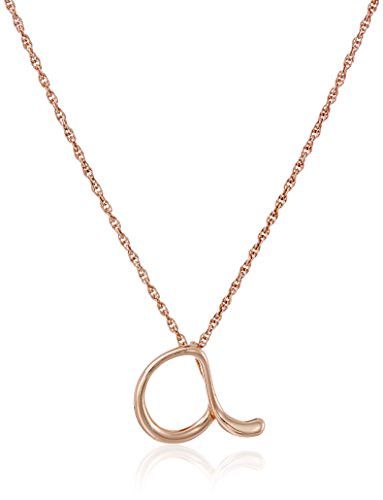 Personalized Initial Pendant "A"